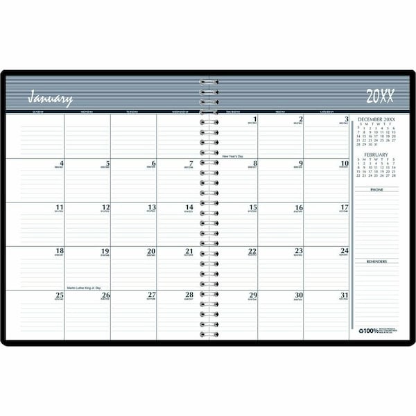 House Of Doolittle Month Planner, 14 Months, 6-7/8x8-3/4 In. HOD26802 - main