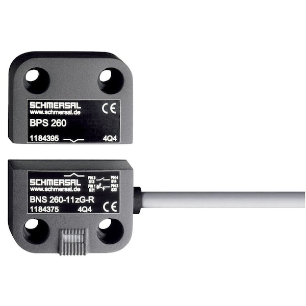 Schmersal Magnetic safety sensors, Pre-wired cable, Bns260-02Z-R Coded, 1M 101184369 - main