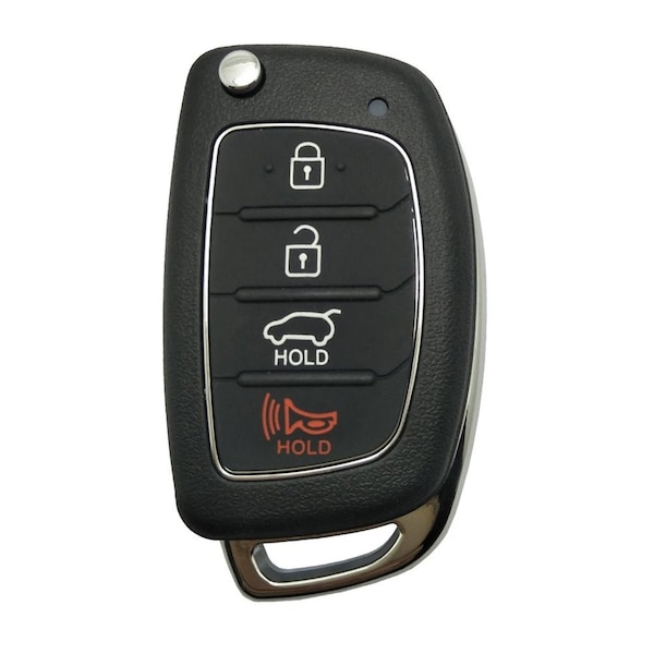 Aks Keys 2013 - 2016 Hyundai Santa Fe Flip Key Fob 4B FCC# TQ8-RKE-3F04 RC-HYUNDAI-11C - main