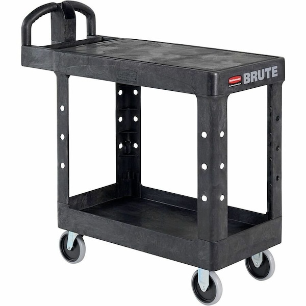 Rubbermaid Commercial Structural Foam, 500 lb Load Capacity, 2 Shelves, 19.19" W FG450500BLA - main