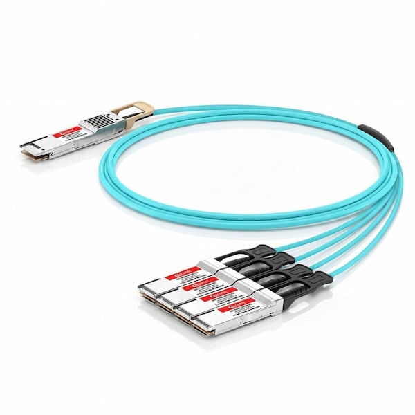 Accortec 400G QSFP28-DD TO 4X100G QSFP28 ACTIVE OPTICAL CABLE QDD-4X100G-AOC5M-ACC - main