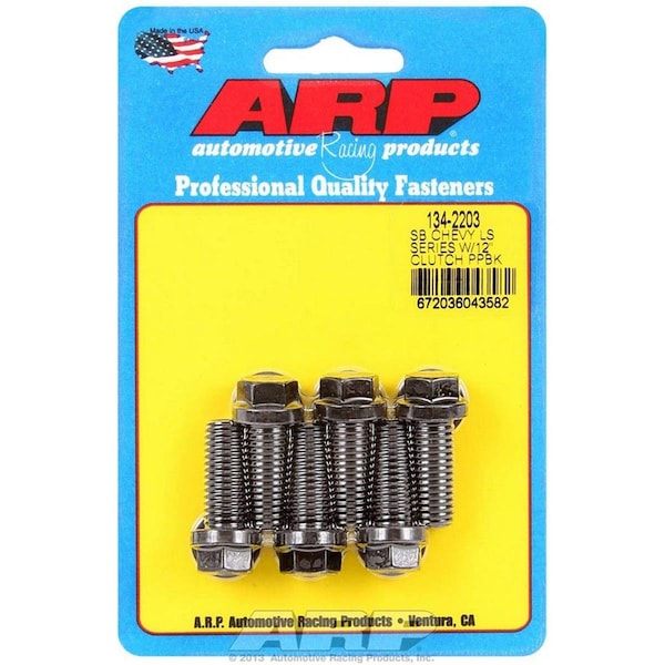 Arp 1342203 Clutch Pressure Plate Bolt Kit for GM LS Engines ARP134-2203 - main