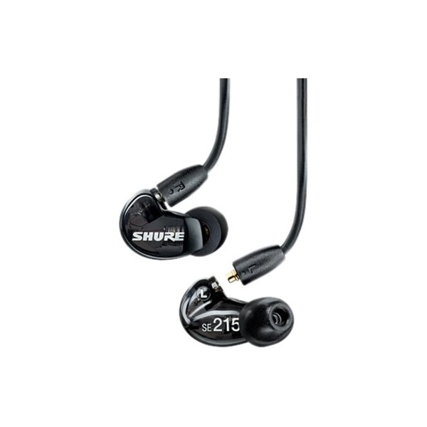 Shure PROFESSIONAL SOUND ISOLATION EARPHONES, SINGLE HIGH-DEFINITION DRIVER, CLEAR SOU SE215-K - main