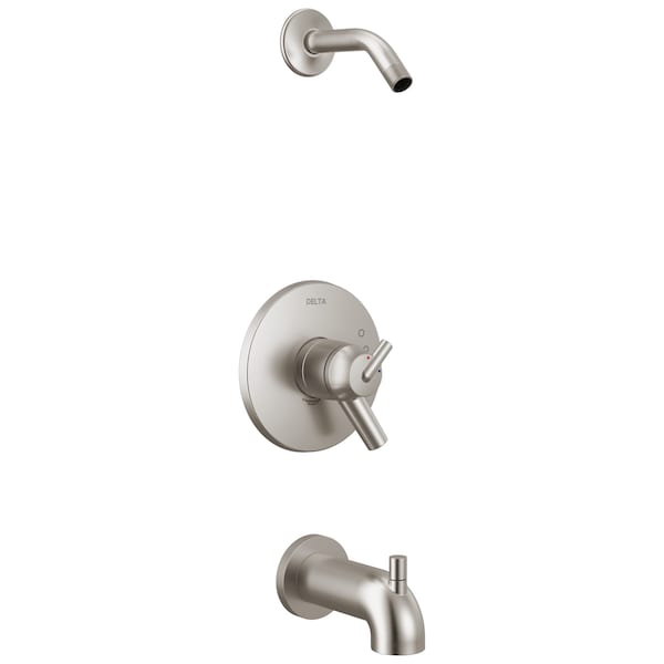 Delta Trinsic Monitor 17 Series Tub & Shower Trim - Less Shower Head T17459-SSLHD - main
