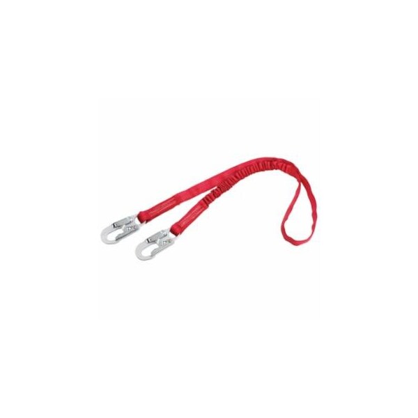 Dbi-Sala Protecta PRO-STOP, Shock Absorbing Lanyard, 6 ft, Self-Locking Connection, 2 Legs 098-1340220 - main