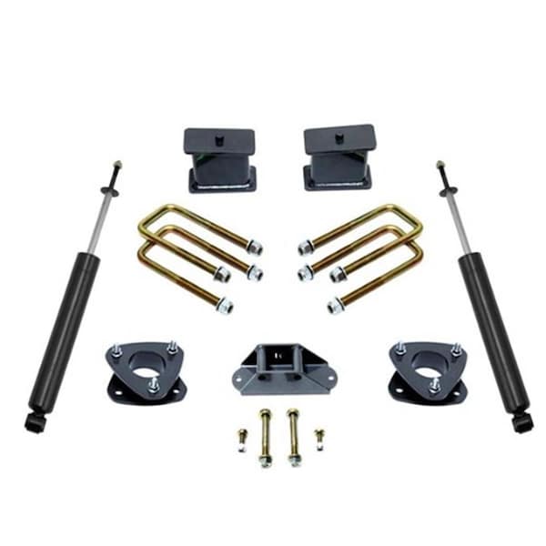 Maxtrac Suspension 4 in. Blocks Rear Suspension Lift Kit for 2004-2015 Nissan Titan MXT905340 - main