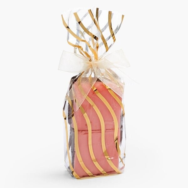 Nashville Wraps Gold Twist 1.4 mil Cello Bags, 2.25x1.5x8.75, 100PK 94091 - main