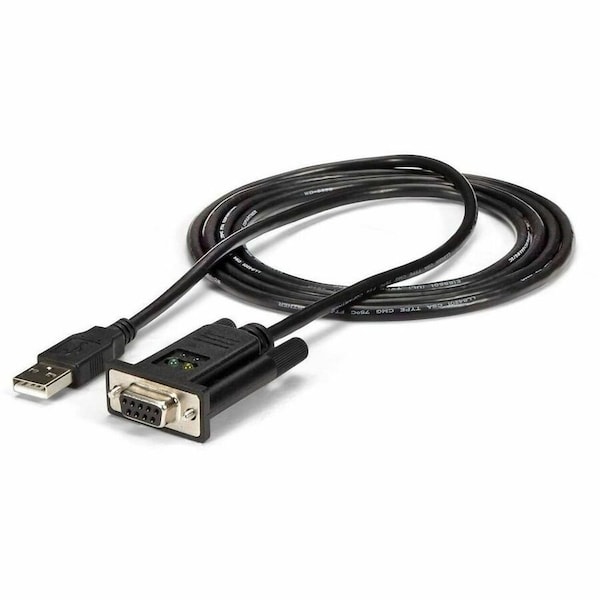 Startech.Com USB to Serial RS232 Adapter - DB9 Serial DCE Adapter Cable with FTDI - Null Modem - USB 1.1 / 2.0 - ICUSB232FTN - main