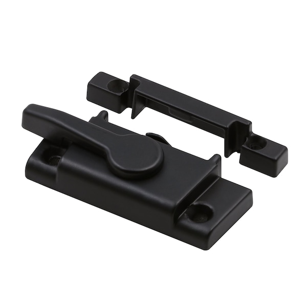 Prime-Line Window Sash Lock, Cam Action with Alignment Lugs, Diecast, Matte Black (Single Pack) F 25548 - main
