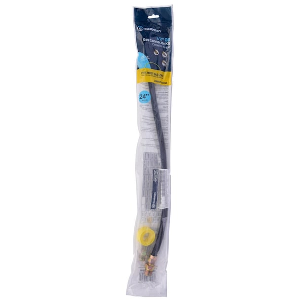 Brasscraft Eastman 1/2 in. MIP X 1/2 in. D MIP 24 in. Stainless Steel Installation Kit 20BE52515024K - main