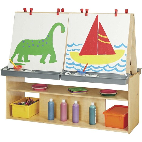 Jonti-Craft Young Time 4 Station Art Center 7093YT - main