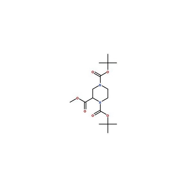 Ak Scientific Methyl 1, 4-Bis(Boc)-2-piperazinecarboxylate (5g), CAS 171504-98-6 X3531-5g - main