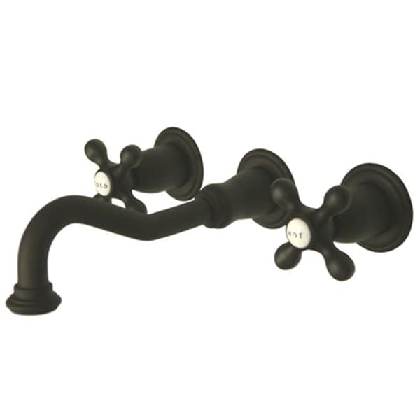 Blueprints 8 Inch Center Wall Mount Lavatory Faucet - Oil Rubbed Bronze BL2599224 - main