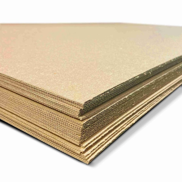 Flipside 32 x 40 Kraft Corrugated Sheets (E-Flute) Pack of 25 32404-25 - main
