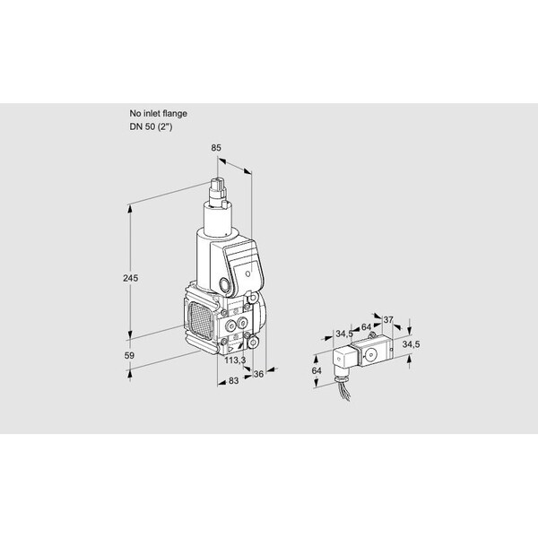 Honeywell Kromschroder VAS3T-/50N/LQ KS88017525 - main