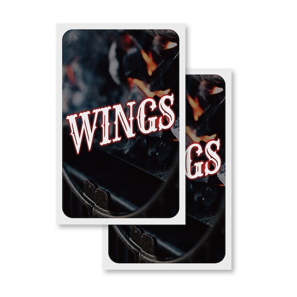 Signmission Wings, Vinyl Decals Only 24 Inch x 36 Inch, Vinyl Decal, 2PK DSB-2436-2PACK-30440 - main