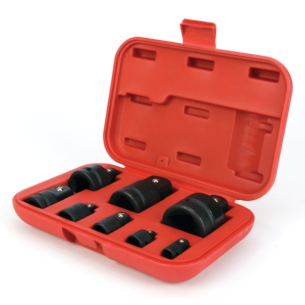 Performance Tool 8 pc. Impact Adapter Set, Drive Sizes 1/4 3/8 1/2 3/4 1 inch, Steel M795 - main