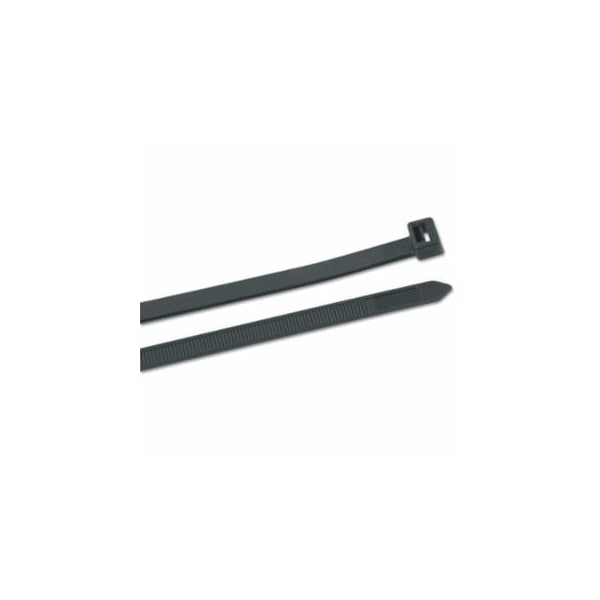 Gardner Bender Heavy-Duty Cable Ties, 175 lb Tensile Strength, 18 in L, Ultraviolet Black, 50/Bag 623-46-418UVB - main