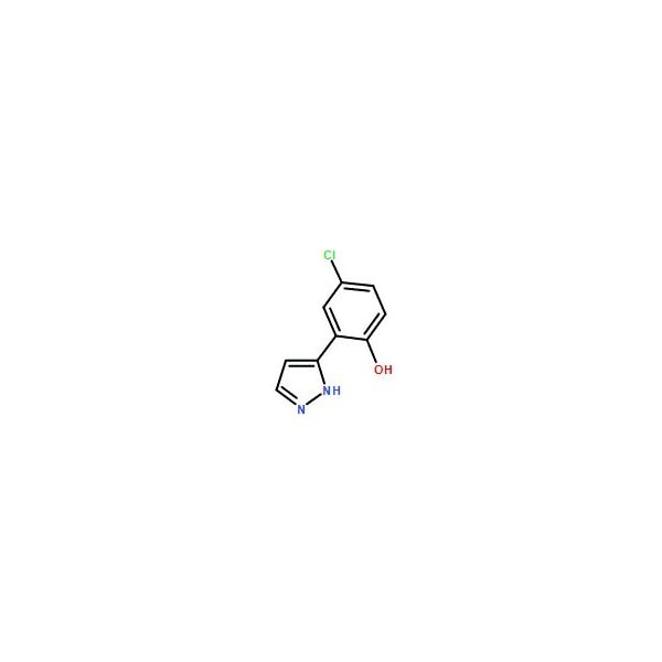 Ak Scientific 4-Chloro-2-(1H-pyrazol-3-yl)phenol (1g), CAS 18704-67-1 5585AH-1g - main