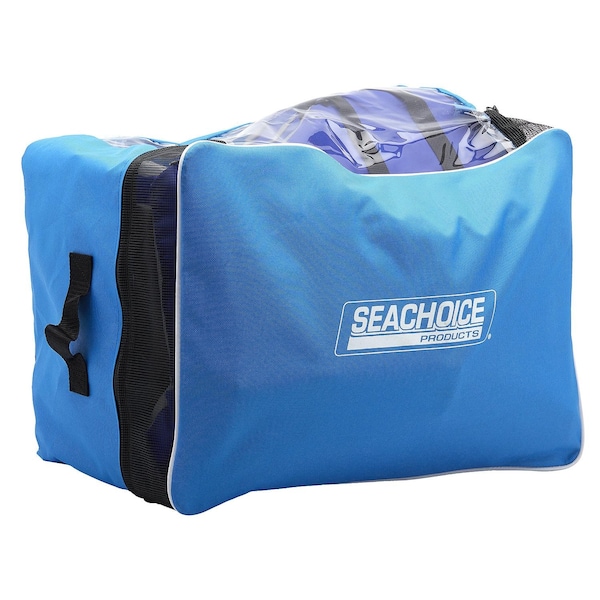 Seachoice General Pupose Life Vest With Bag Blue, Adult Univ. XL, 4PK 85518 - main