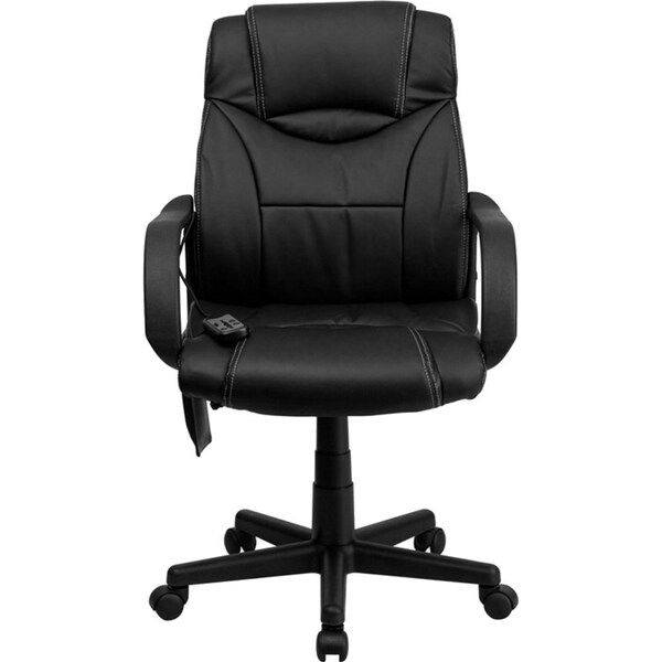 Flash Furniture Black High Back Massage Chair BT-2690P-GG - main