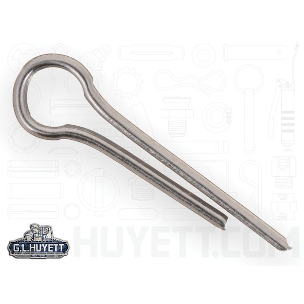 Huyett Cotter Pin, 300 Stainless Steel, 0.047 in Dia x 0.250 in Effective Length CPS-046-0250 - main