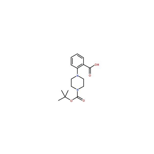 Ak Scientific 1-Boc-4-(2-carboxyphenyl)piperazine (100g), CAS 444582-90-5 4673AH-100g - main