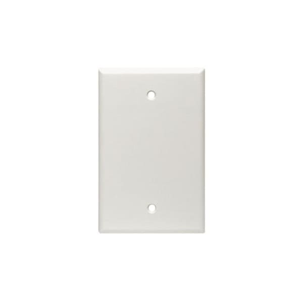 Leviton Faceplate, Number of Gangs: 1 Thermoset, White 80514-00W - main