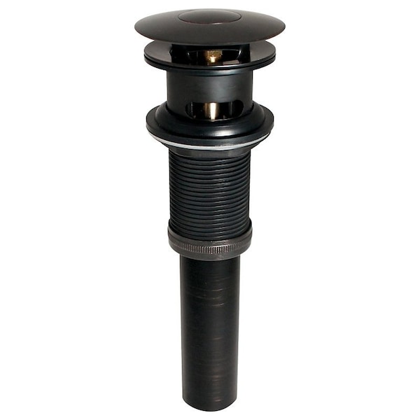 Plumb Pak Stylewise Pushbutton Sink Drain, 114 in Connection, Brass, Bronze K820-75BRZ - main