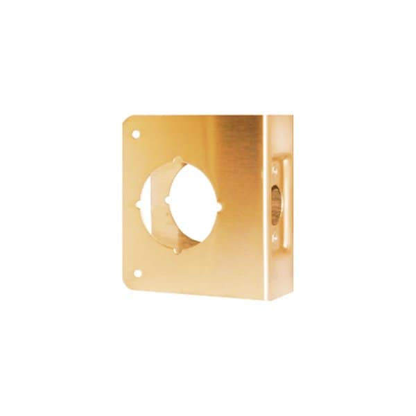 Don-Jo Mfg Door Wrap 2-3/8in Backset, 1-3/4in Door, 4in W x 4-1/2in H, 2-1/8in Hole, 612/US10 Bronze 61-BZ-CW - main