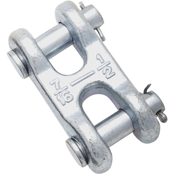 National Hardware 3248BC Series Clevis Link, 1/2 in Trade, 9200 lb Working Load, 43 Grade, Steel, Zinc N240-895 - main