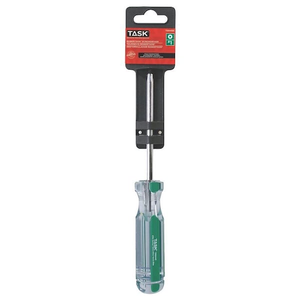 Task Tools Screwdriver Hardgrip 1-Rob 4in T50442C - main