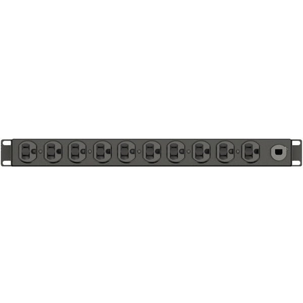 Liebert Power Strip, Rack Mounted, 5-20R, 5-20P, 10 ft., Black VP9563 - main