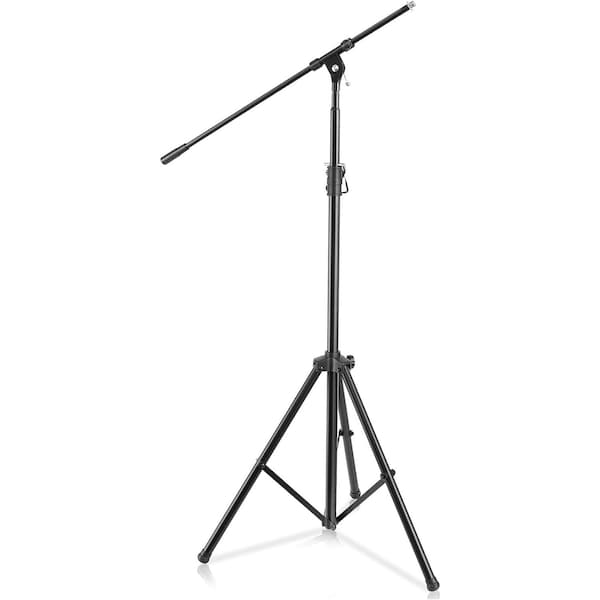 Pyle Pyle Heavy Duty Microphone Stand, Adjustable from 51.2" to 78.75", Telescoping Boom Arm PMKS56 - main