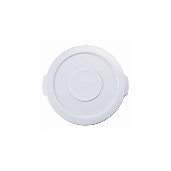 Rubbermaid Commercial BRUTE Round Container Lid, for 2632 32-gal Waste Containers, 22-1/4 in dia, Gray 640-FG263100GRAY - main