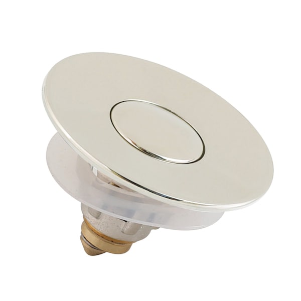 Kingston Brass Brass Sink Filter Plug, Center Pop-Up, Polished Nickel KBF1016 - main