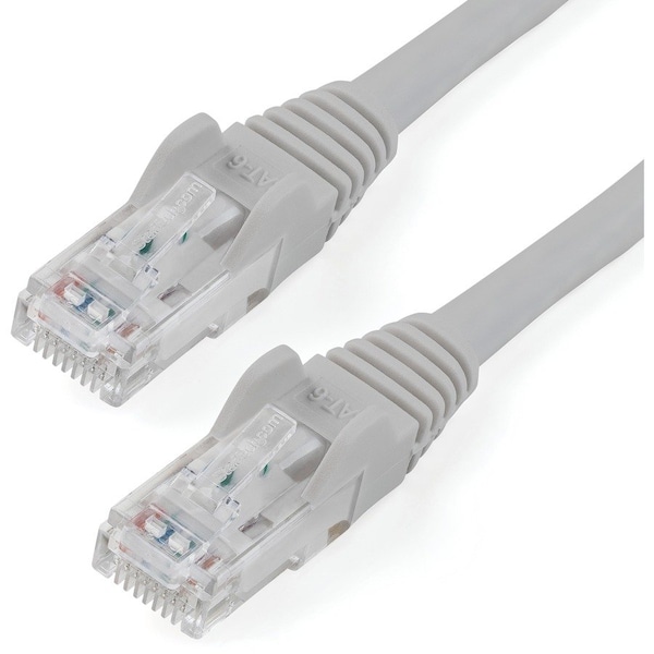 Startech.Com 30ft CAT6 Ethernet Cable Gray 100W PoE N6PATCH30GR - main