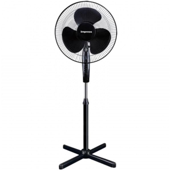 Impress 16 in. Oscillating Stand Fan, black IM-725B - main