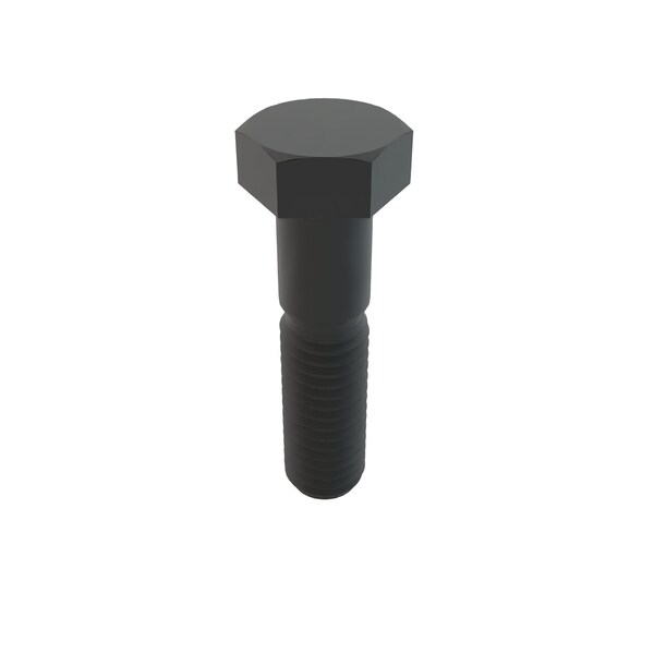 Zoro Select Not Graded, 1/2"-13 Hex Head Cap Screw, Black Oxide Stainless Steel, 2 in L, 10 PK 31-BLH-50C-200 - main