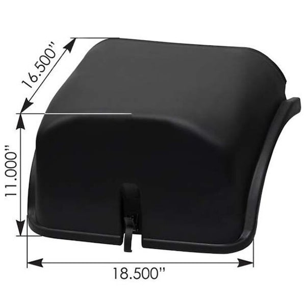 Ilc FREIGHTLINER M2-106 YEAR 2015 BATTERY BOX COVER ASSEMBLY FOR 2 BATTERY SETUP Heavy Duty Replacement FRTLNR M2-106 2015 BATT BOX COVER ASSEMBLY FOR 2 B - main