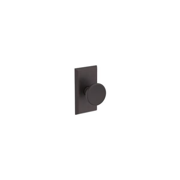 Baldwin Residential Door Knobs Passage Reversible Venetian Bronze PSSOLHFR112 - main
