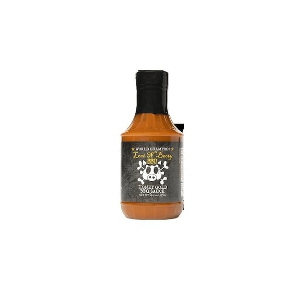 Loot N Booty Bbq BBQ Sauce, Honey Gold, 19.5 oz Bottle LB02108 - main