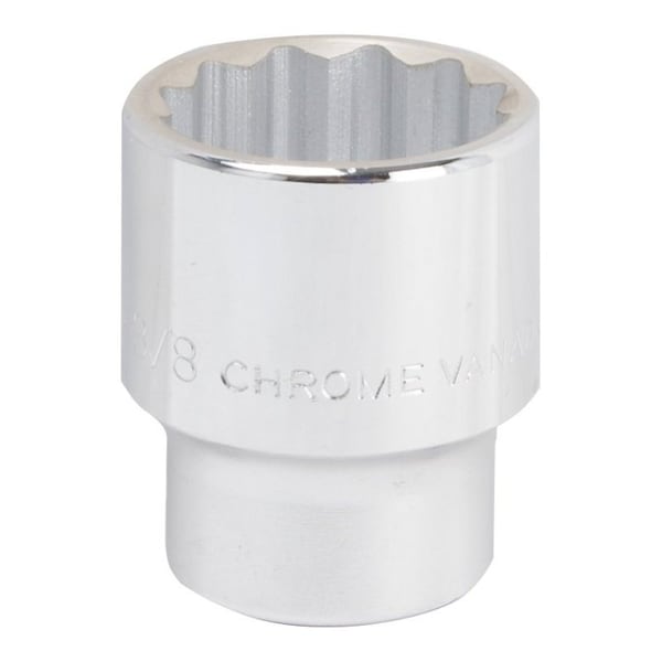 Vulcan Drive Socket, 1-3/8 in Socket, 3/4 in Drive, 12-Point, Chrome Vanadium Steel, Chrome MT-SS6044 - main
