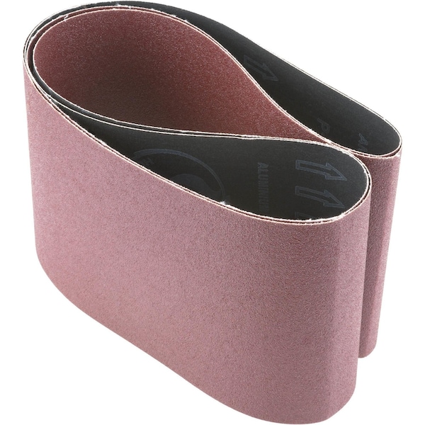 Woodstock 6" x 48" A/O Sanding Belt 80 Grit, 2PK D1257 - main