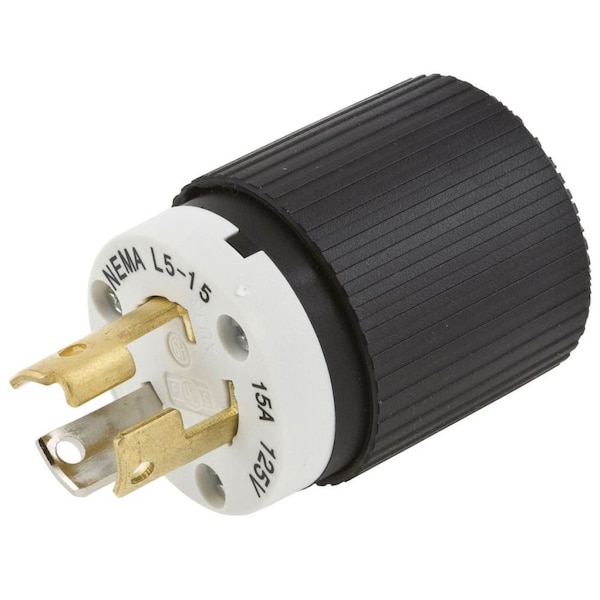 Hubbell Locking Plug 30A 125V Hub Pro L5-30P L530P - main