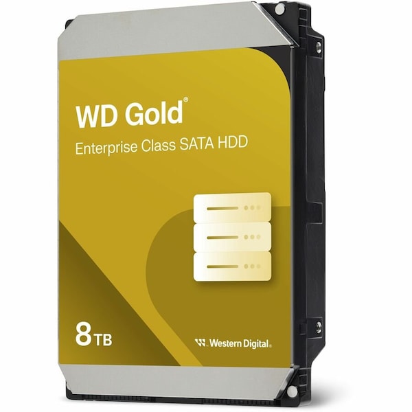 Western Digital WD GOLD ENTERPRISE CLASS SATA HDD, 8TB WD8005FRYZ - main