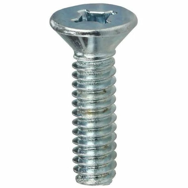 Dottie 1/4"-20 x 2-1/2 in Combination Phillips/Square Flat Machine Screw, Zinc Plated Carbon Steel, 100 PK FMDD14212 - main