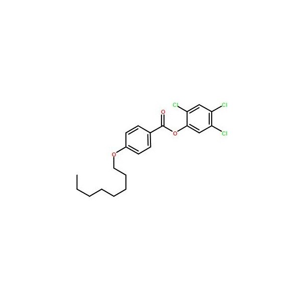 Ak Scientific 2, 4, 5-Trichlorophenyl 4-N-octyloxybenzoate (1g), CAS 79404-93-6 5260AL-1g - main
