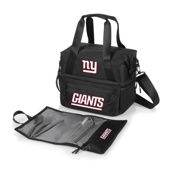 Picnic Time Family Of Brands NFL New York Giants - Tarana Recycled Lunch Bag Cooler with Utensils 515-01-179-214-2 - main