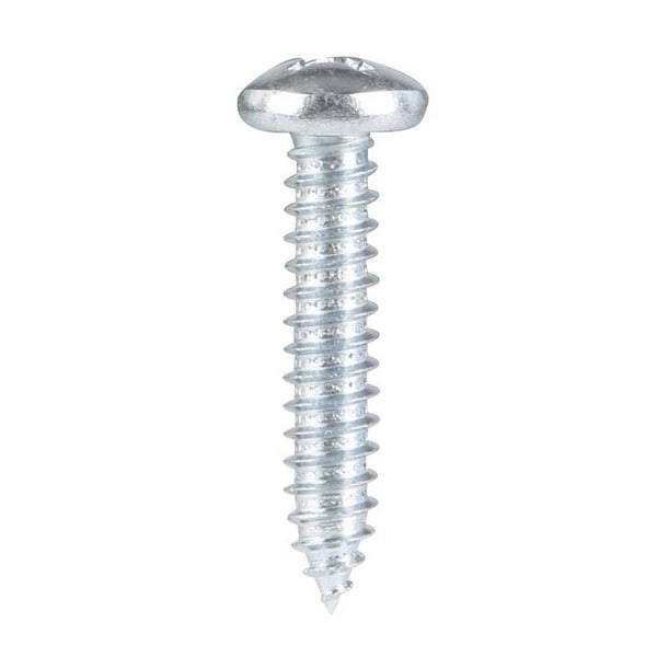 Hillman Sheet Metal Screw, Pan Head Phillips Drive, 100 PK 80114 - main